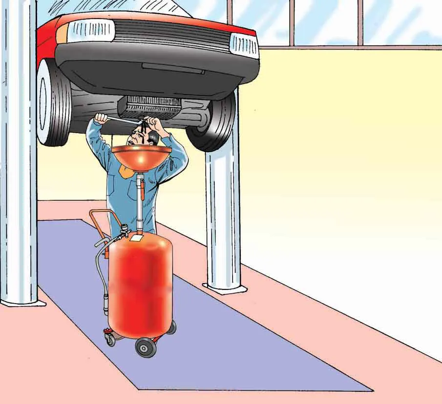 Pneumatic Oil Drain Tank 60 L – 4260